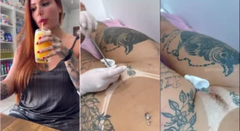 Anny Alves, toda linda e arrumada, tá se mostrando sem calcinha