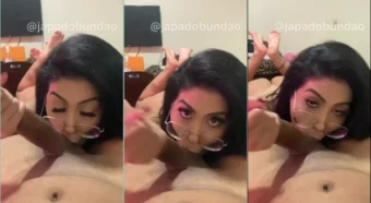 Japa Amy na naughty, devorando rola com prazer