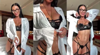 Nadine Kerastas, a morena gata com um super peitão!