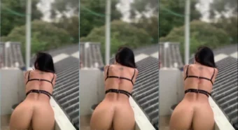 A Susana Eljach, a safadinha, deu uma reboladinha e tirou a calcinha!
