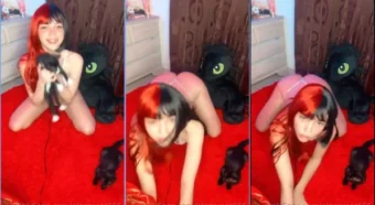 Ale Garces em um vídeo bem provocante na câmera