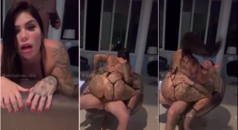 Anny Alves se rebolando até o sujeito gozar na sacanagem
