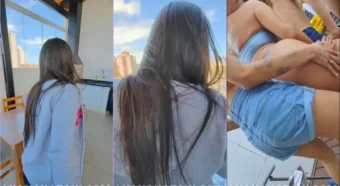 Luana Kazaki provou que manja dos esquemas e sabe ser bem ousada!