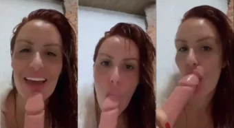 Maisa Pravo se jogando na diversão com o brinquedinho!