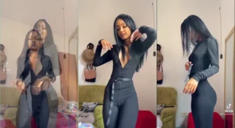 Mari Aminah arrasando na sensualidade com um vídeo no TikTok!
