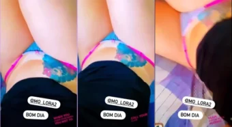 Mo Lora tá arrasando com aquele biquíni, se mostrando toda gostosa e cheia de ousadia!