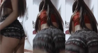 Natalian com aquele rabão irresistível arrasando na dança sensual!