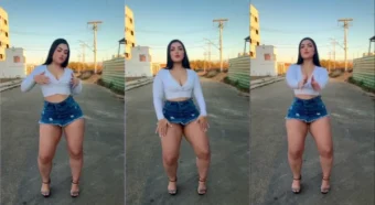 Pache Costephanie, a beldade, arrasando no videozinho dançando!
