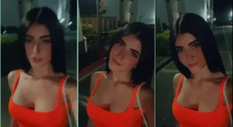 Vídeo da Nia Akasha se mostrando à toa na rua