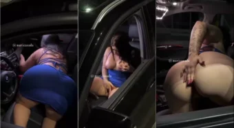 Mari Casada mostrando o bundão pro Uber