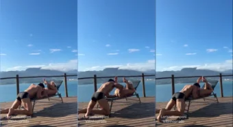 Viralizou na internet a Larissa Sumpani se exibindo de um jeito bem caliente, deixando o safadinho babando na intenção