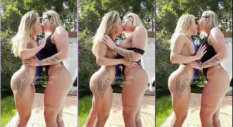A Larissa Sumpani, empolgada, convida a loira sensual pra uma night quente!