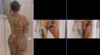 Anny Alves no banho, toda molhadinha, uma delícia!