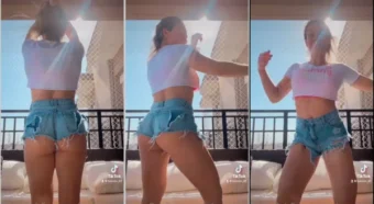 Com um shortinho justinho, a Taluane faz sucesso na balada!