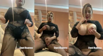 Dani Buenno, vídeo picante da gata se provocando