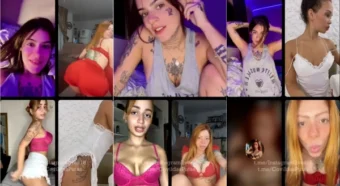 Deusa Tatuada se mostrando em uma live bem quente