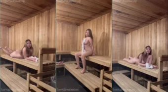 Filmaram a msbreewc nua na sauna