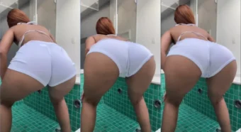 Hellen Beatriz, uma latina cheia de atitude, fazendo valer seu rebolado
