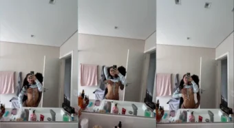 Mc Mirella mostrando todo seu charme no banheiro em um vídeo picante!
