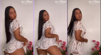 Olha só a Dahianna Castrillon, toda irresistível, fazendo charme!