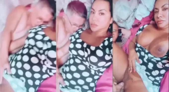 Rodou na internet um vídeo da Deby Linda se exibindo de um jeito bem quente