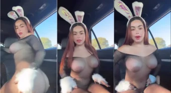 Vídeo da Tefylove no OnlyFans, a coelhinha gostosa com um peitão!