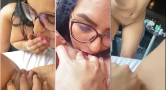 Angel Blue ardente na hora de saborear uma xereca insaciável