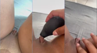 Anitta que tá pegando fogo, mostrando o grelinho da xoxota!