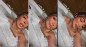 Camila Figueredo sexy na jacuzzi, gravando tudo!