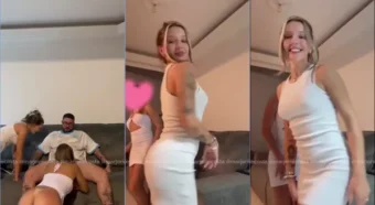 Marjorie Costa, a periguete, se jogando na sacanagem de um ménage a trois