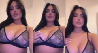 Morena danada chamando a atenção toda sensual
