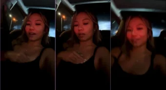 Safadinha exibindo a xoxota pro Uber