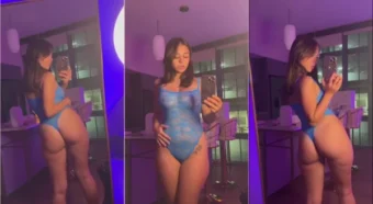 Sophie Rain deu o que falar na internet com sua calcinha super transparente!