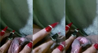 Aryane Ramos se divertindo com a pepeca