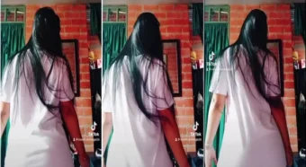 Nayeli Durango sambando o bundão com todo charme!