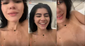 Rolou na internet uma foto da Thaissa Fit com a cara toda cheia de marquinhas!