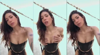 Susana Eljach vestindo uma calcinha super provocante