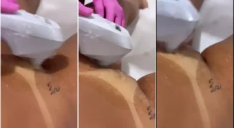 Vídeo da Karlyane Menezes sem roupa na clínica
