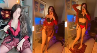 Adina Scozy exibindo suas calcinhas irresistíveis