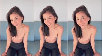 Coralineros, a teen ousada, exibindo seus peitão pequenininhos e branquíssimos