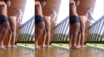Dani Coelhinha levantou o bundão e o atrevido foi com tudo na xoxota