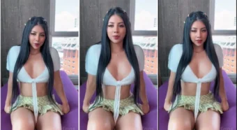 Lauren, uma gostosinha cheia de atitude, com peitos fartos e uma saia bem curtinha