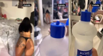 Mc Mirella, a famosa, arrasou com um vídeo sensual que tá dando o que falar!
