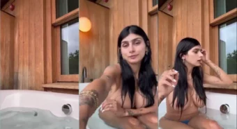 Mia Khalifa, aquela morena irresistível, cheia de tatuagens e arrasando nas suas aventuras no OnlyFans!