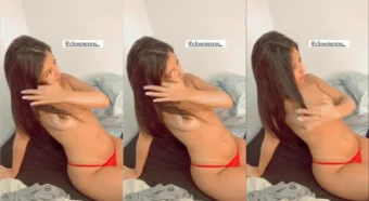 Redtube Kaylani Neres mostrando tudo sem sutiã