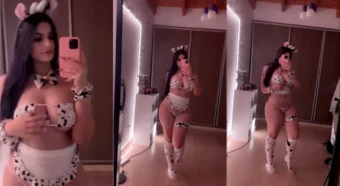 Vazou na internet a girlofnox toda poderosa de calcinha sexy!