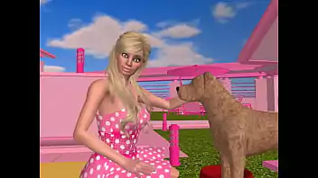 Barbie desenho porno