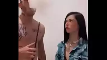 yonna galvão metendo Eu e a Kyra se Exibindo na Praça Roosevelt 