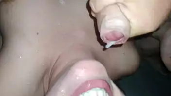 Casada tomando porra