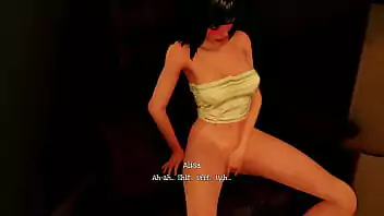 Homem se masturbando na cadeira